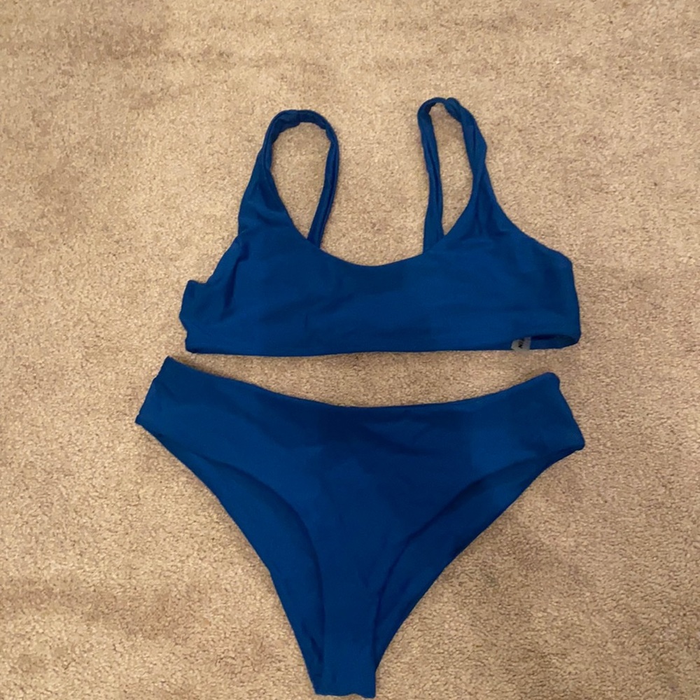 SHEIN blue bikini